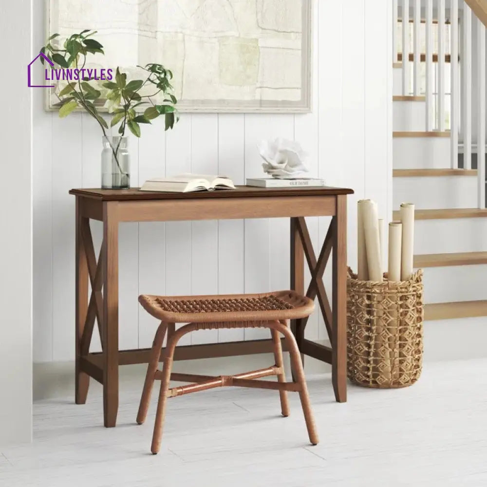 Polina Solid Sheesham Wood Study Table for Students