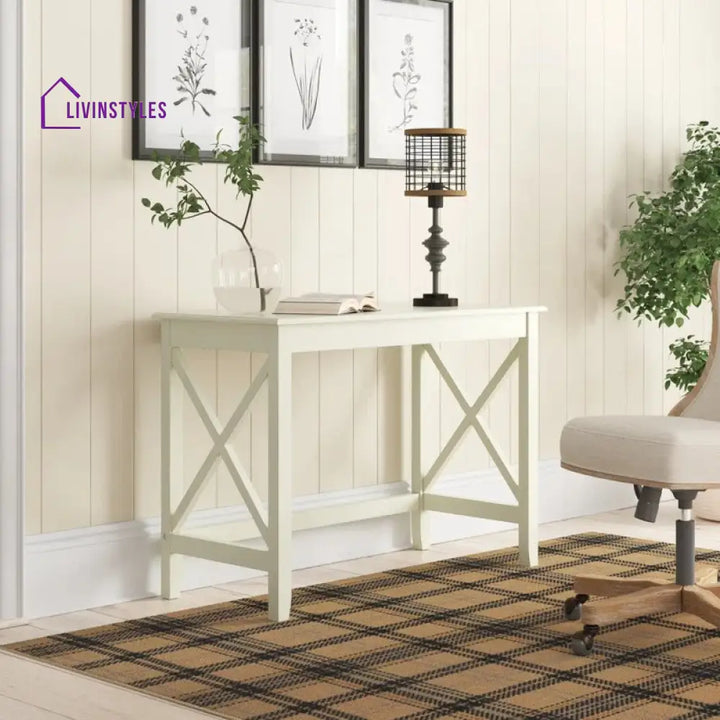 Polina Solid Sheesham Wood Study Table for Students