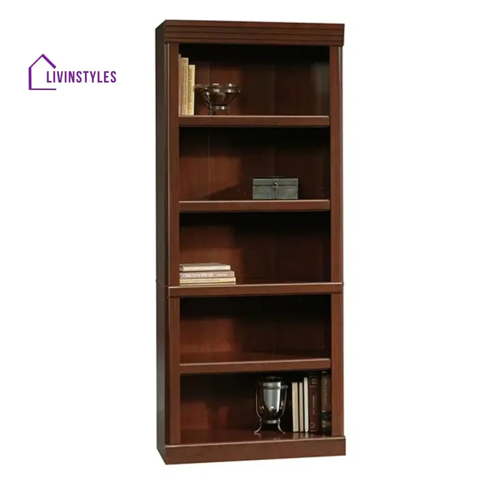 Polina Solid Wood Bookshelves | Bookshelf for Living Room | Bedroom | Drawing Room | Study Room