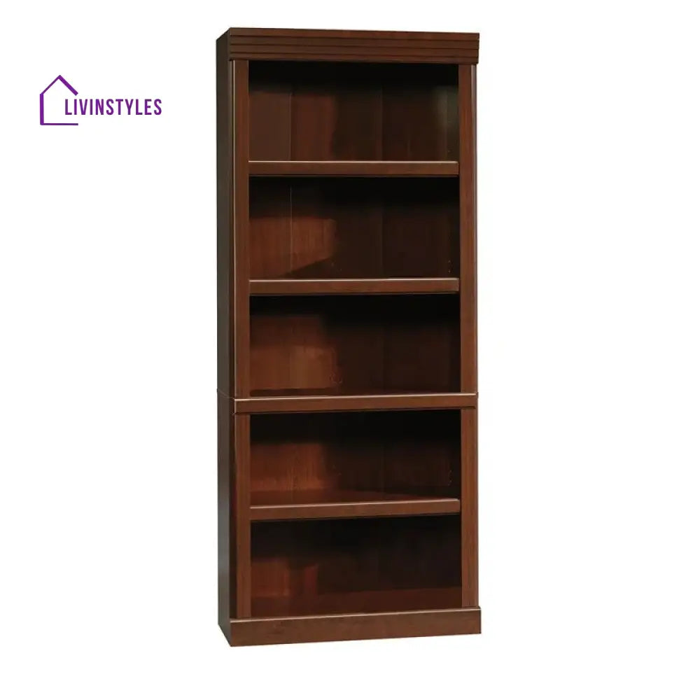 Polina Solid Wood Bookshelves | Bookshelf for Living Room | Bedroom | Drawing Room | Study Room