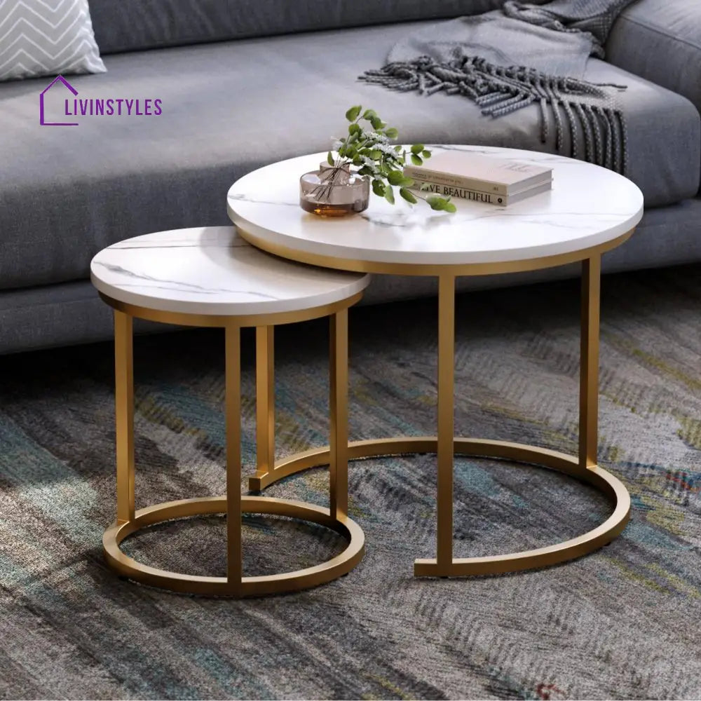 Pooja Metal Coffee Table