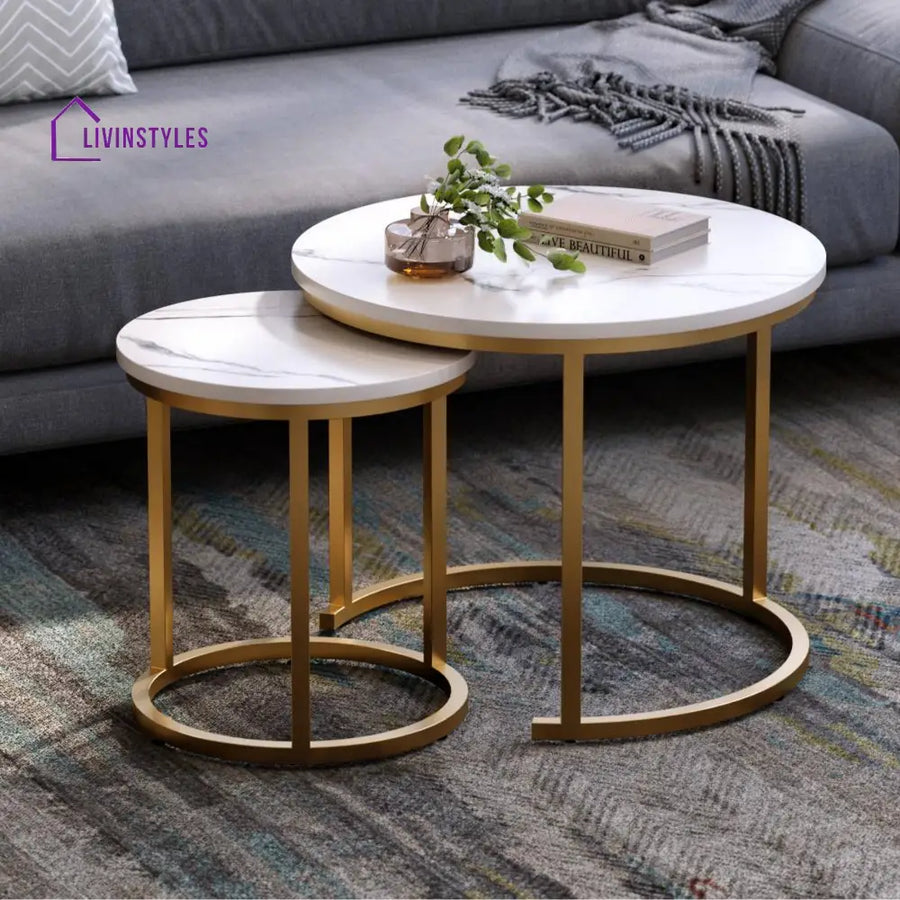 Pooja Metal Coffee Table