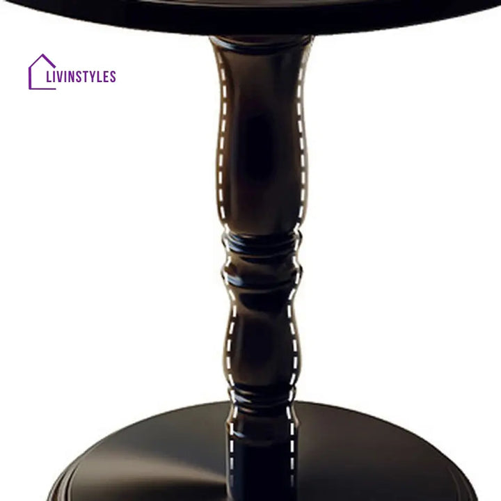 Poppy Wooden Side Table for Living Room