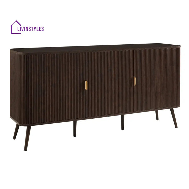 Porfirio 3 Door Sideboard - Walnut Sideboard
