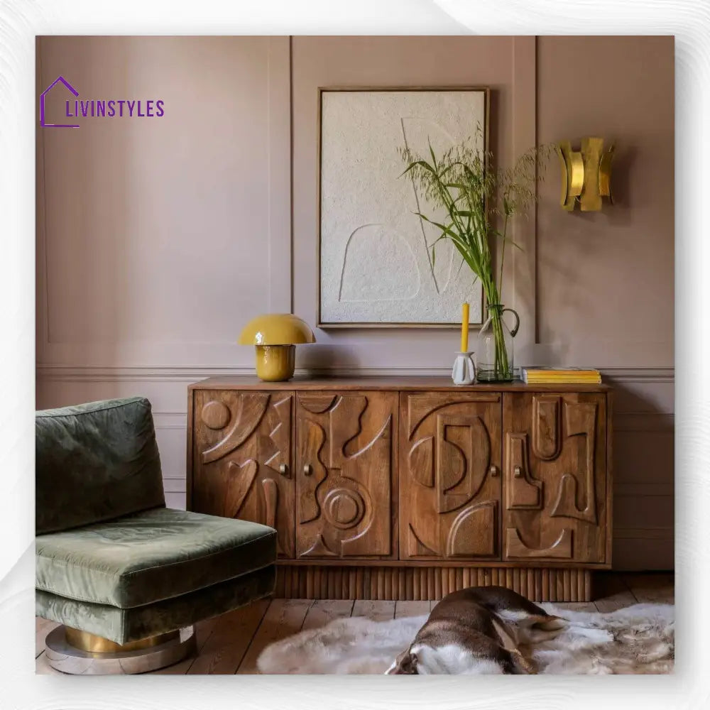 Prakriti Four Door Sideboard
