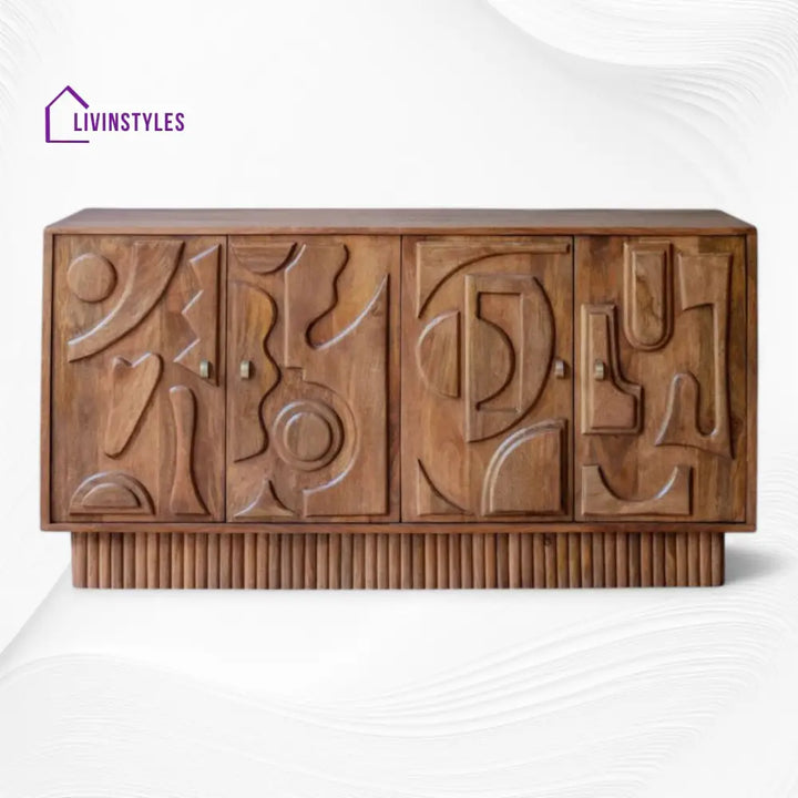 Prakriti Four Door Sideboard