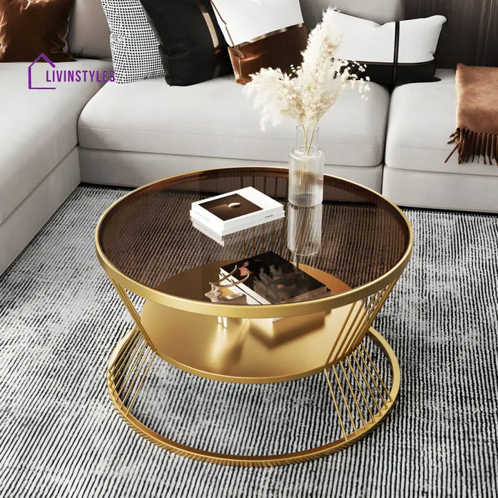 Prakriti Stainless Steel Coffee Table for Living Room