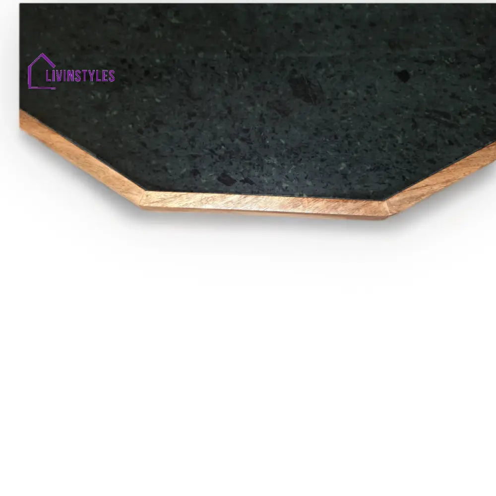 Pranav Green Marble Top Jade Coffee Table – Contemporary Elegance for Your Living Space Coffee Table