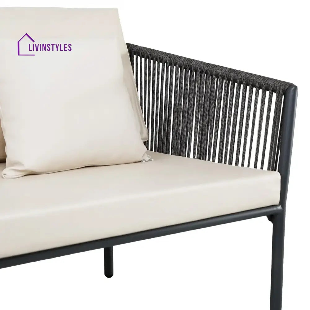 Pranavi Outdoor 4 Seater Rope Sofa Set - Sofa Set