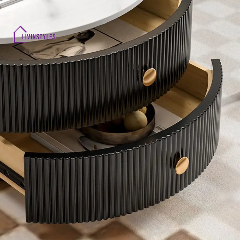 Pranavi Stainless Steel Coffee Table for Living Room
