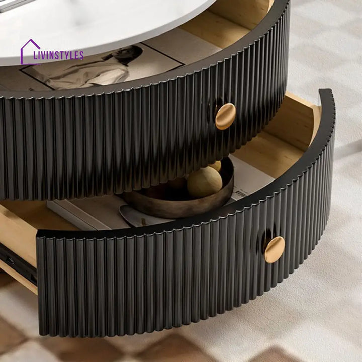 Pranavi Stainless Steel Coffee Table for Living Room