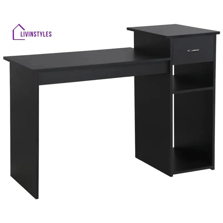 Praskovya Black Study Table for Students