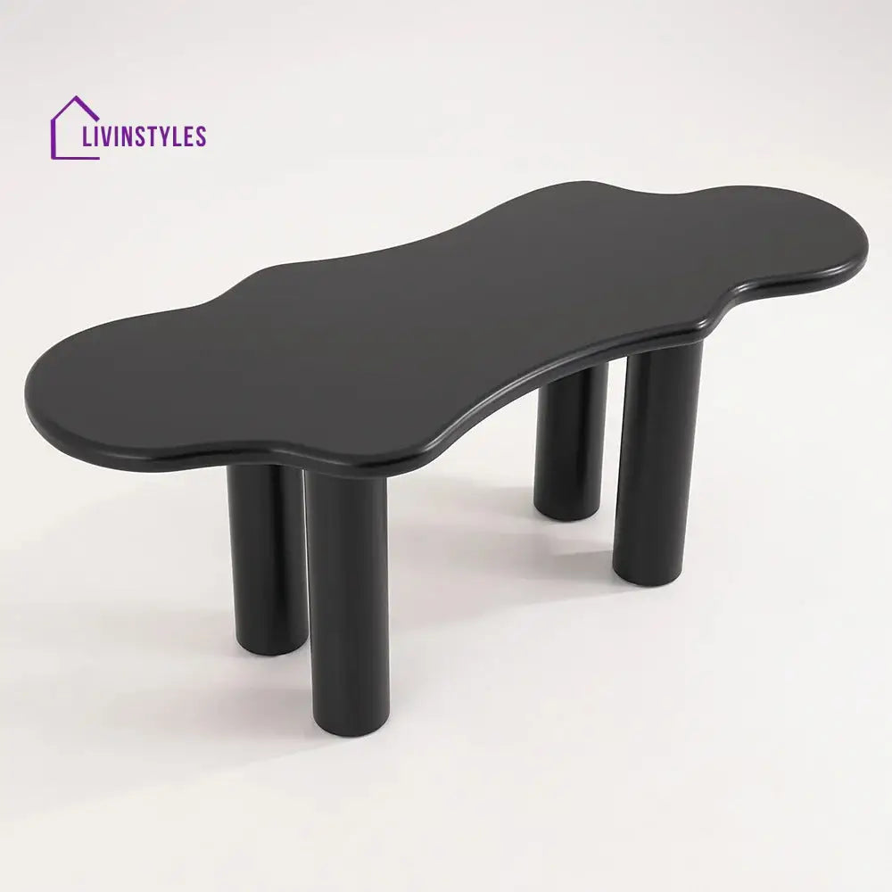 Praskovya Solid Wood 6 Seater Dining Table Set