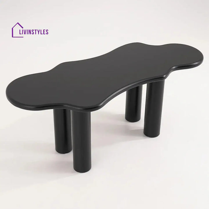 Praskovya Solid Wood 6 Seater Dining Table Set