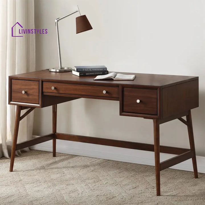 Praskovya Solid Wood Study Table for Students