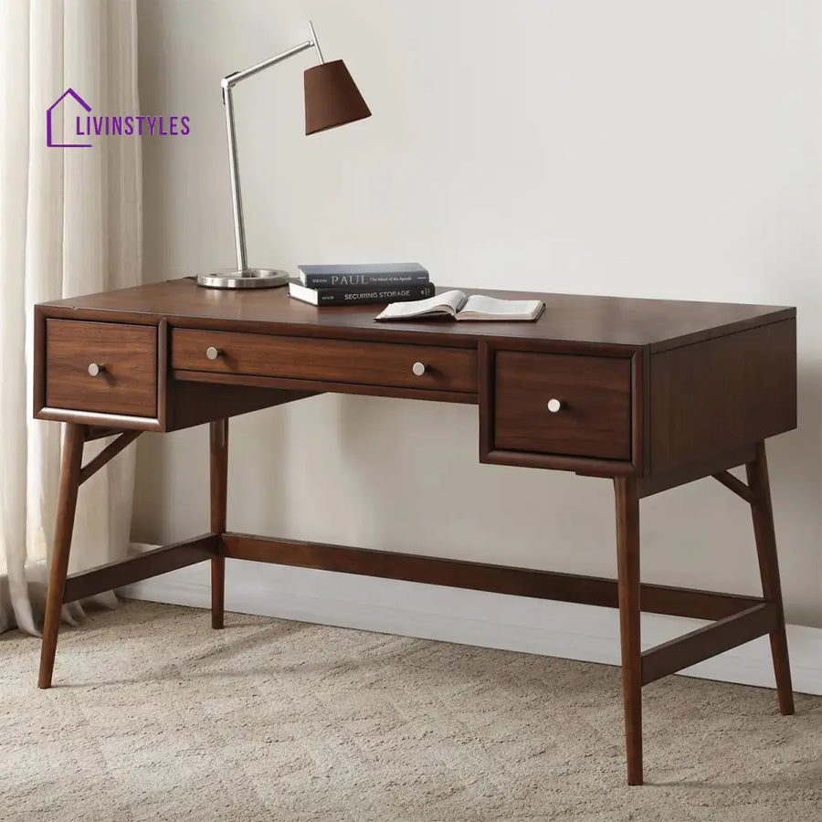 Praskovya Solid Wood Study Table for Students