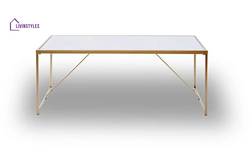 Preeti Stainless Steel Coffee Table for Living Room