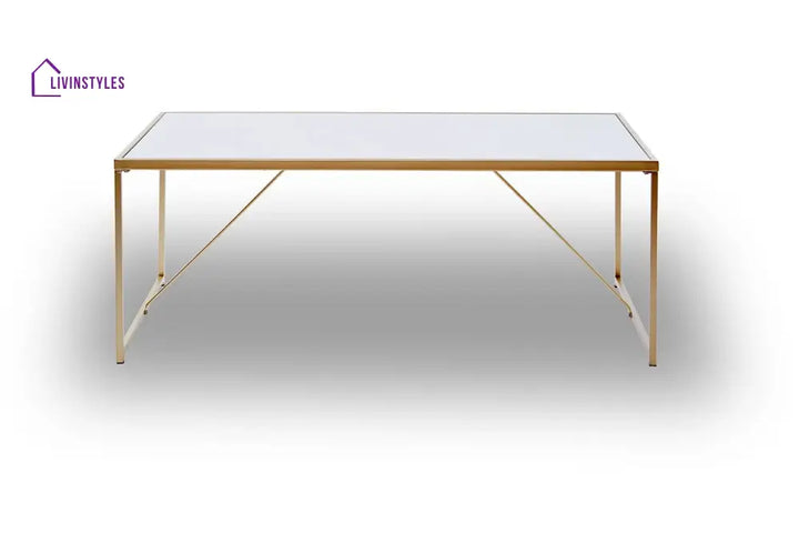 Preeti Stainless Steel Coffee Table for Living Room