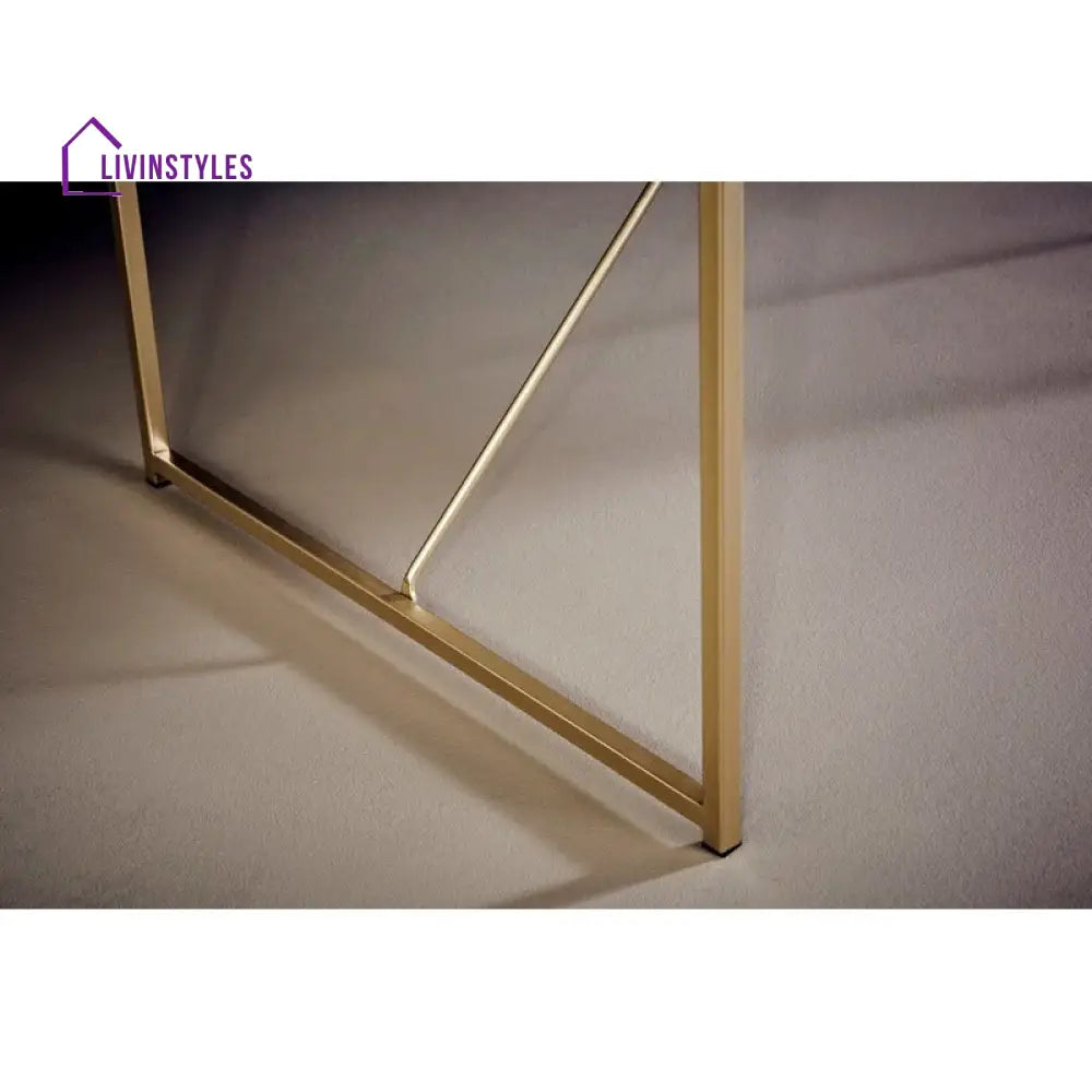 Preeti Stainless Steel Coffee Table for Living Room