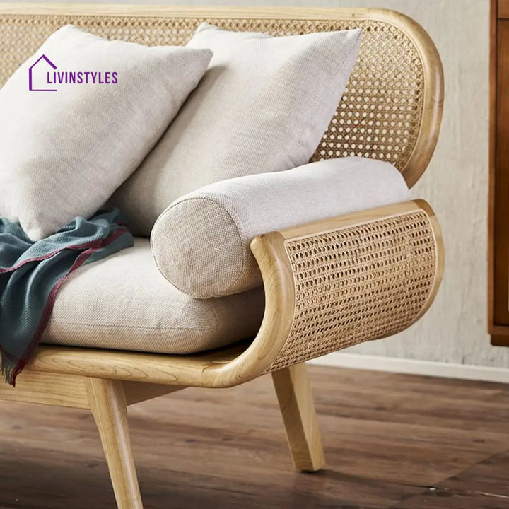 Prerana Solid Wood 3 Seater Sofa for Living Room