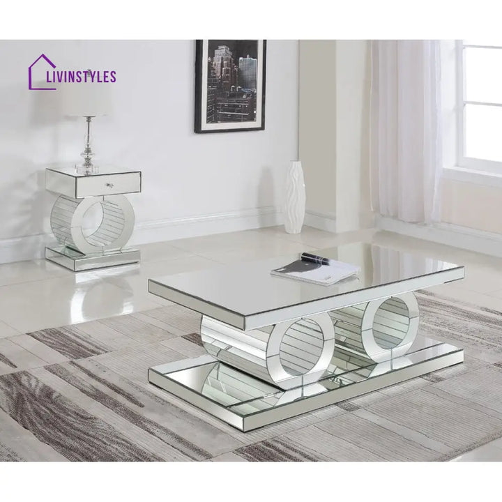 Priya Metal Coffee Table For Living Room