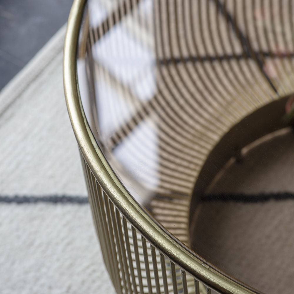 Asha Metal Coffee Table For Living Room