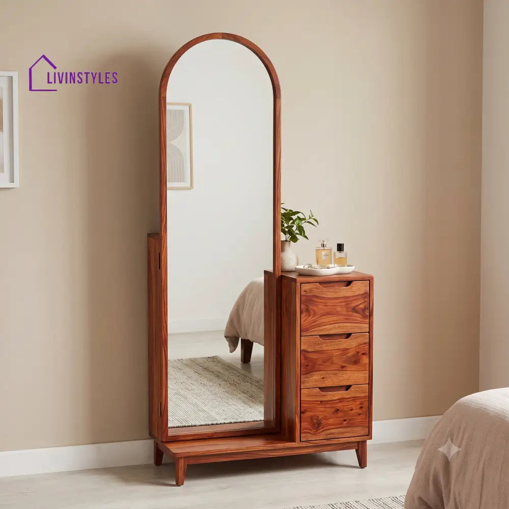 Prosper Premium Solid Wood Dressing Table for Bedroom | New Designer Dressing Unit