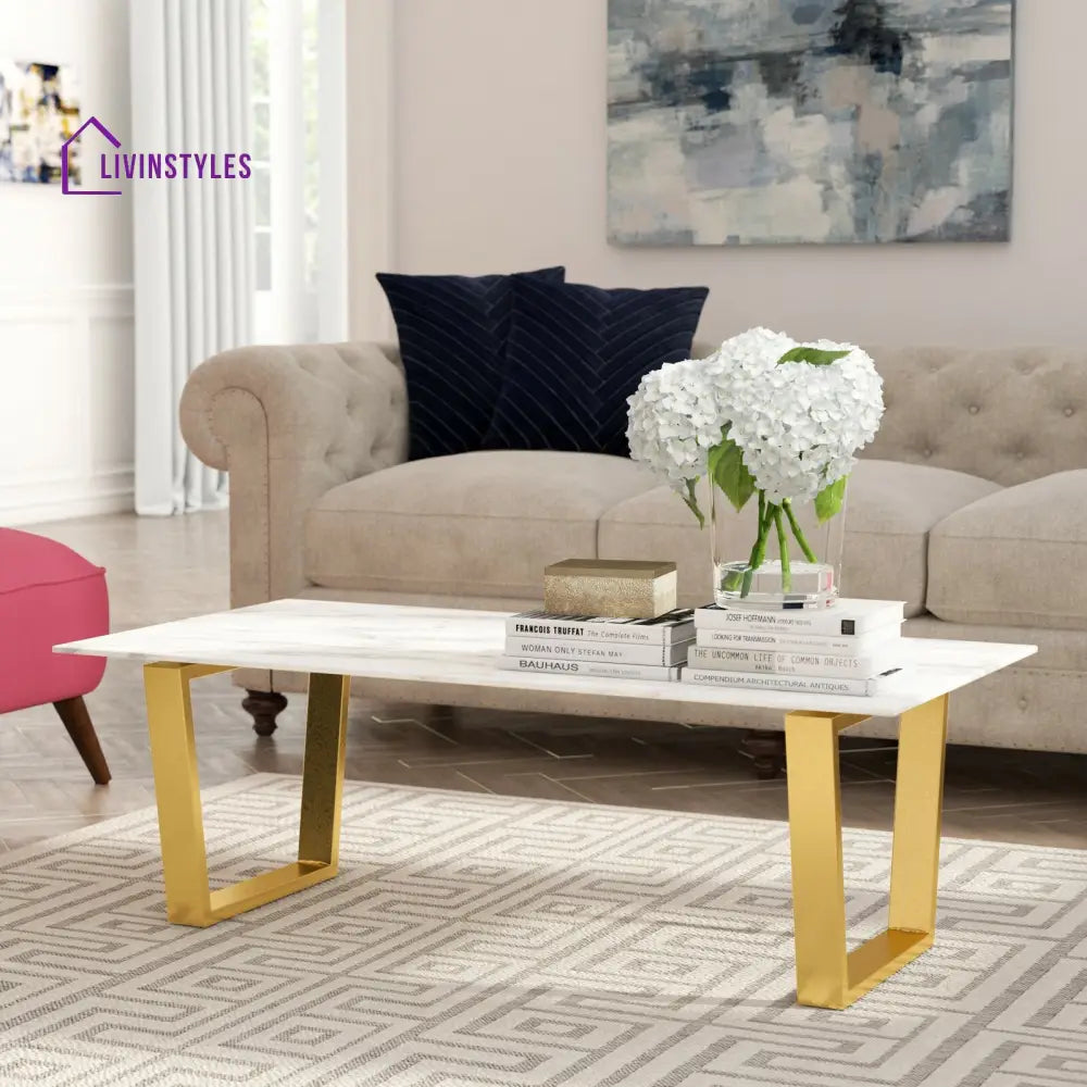 Purnima Metal Coffee Table For Living Room