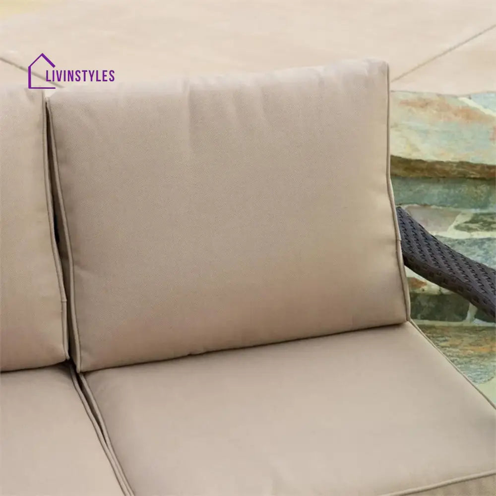 Qiao 4 Pieces Patio Furniture Set Outdoor Sectional Sofa - Sofa Set