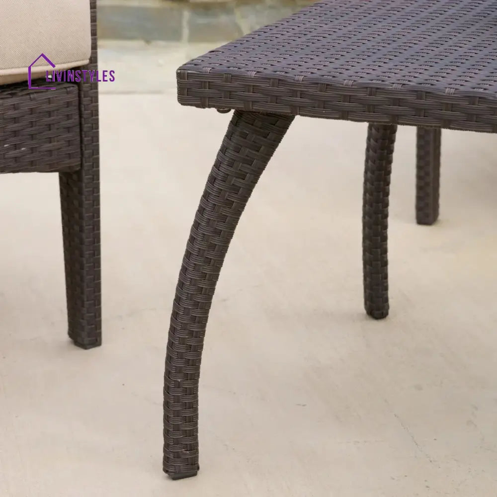 Qiao 4 Pieces Patio Furniture Set Outdoor Sectional Sofa - Sofa Set