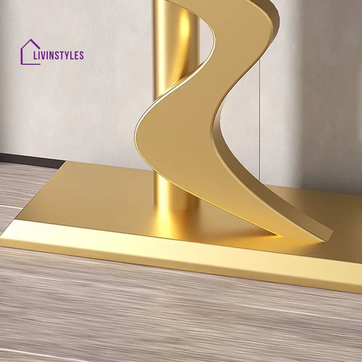 Quasar Stainless Steel Living Room Console Table