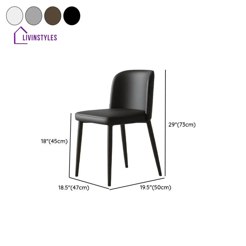 Quira Metal Dining Chair | Stainless Steel