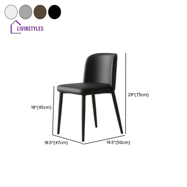 Quira Metal Dining Chair | Stainless Steel