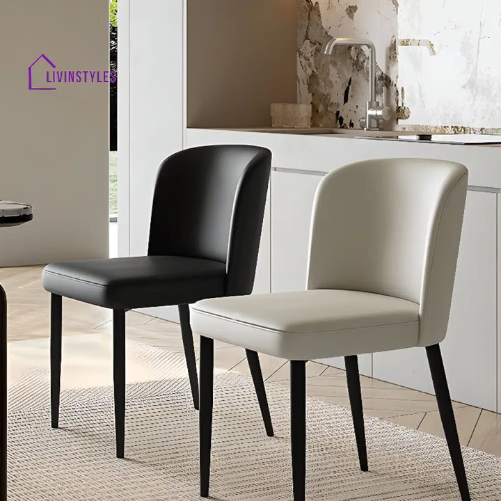 Quira Metal Dining Chair | Stainless Steel