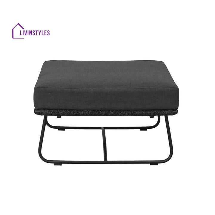 Rabab Outdoor All-Weather Rope Ottoman - Footrest