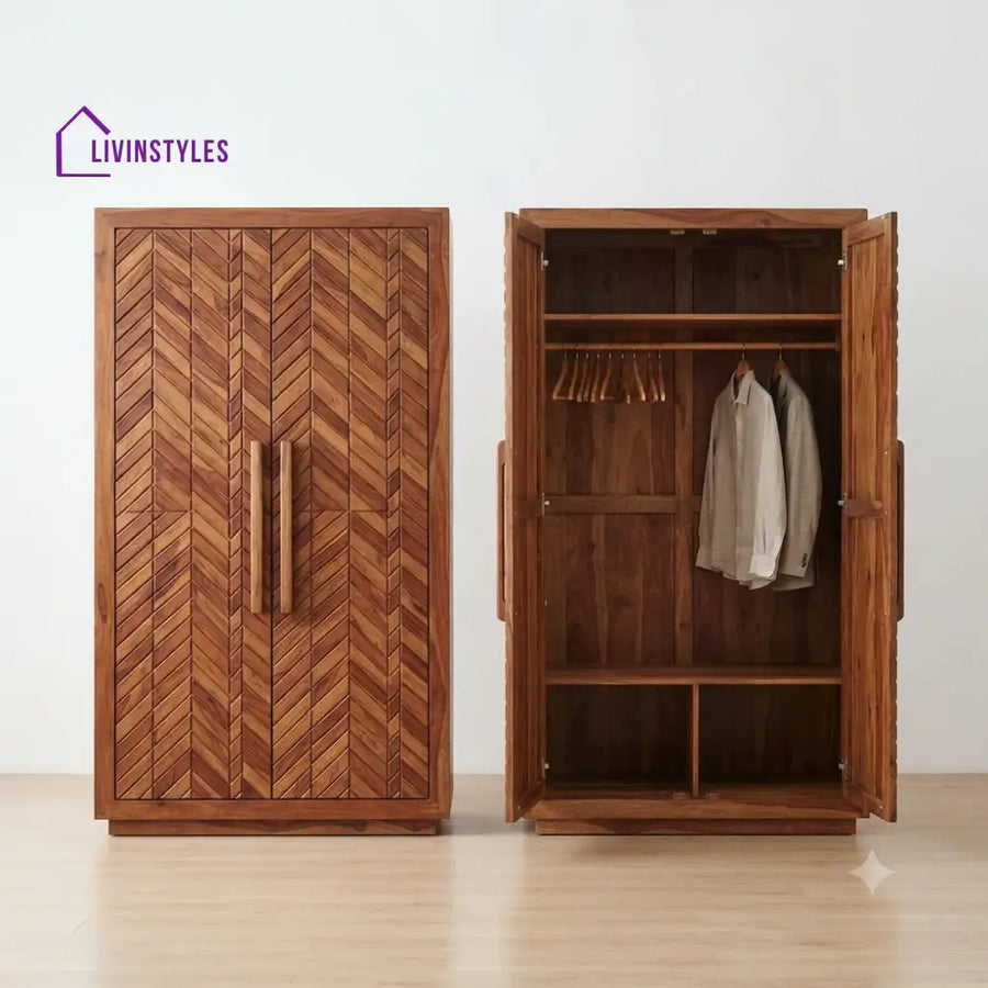 Rachita Wooden Wardrobe for Clothes | Cupboard for Clothes