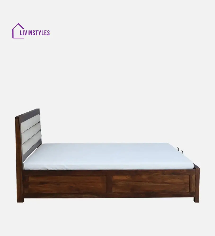 Moscow Sheesham Wood Hydraulic Storage Beds Bedroom Furniture Sets