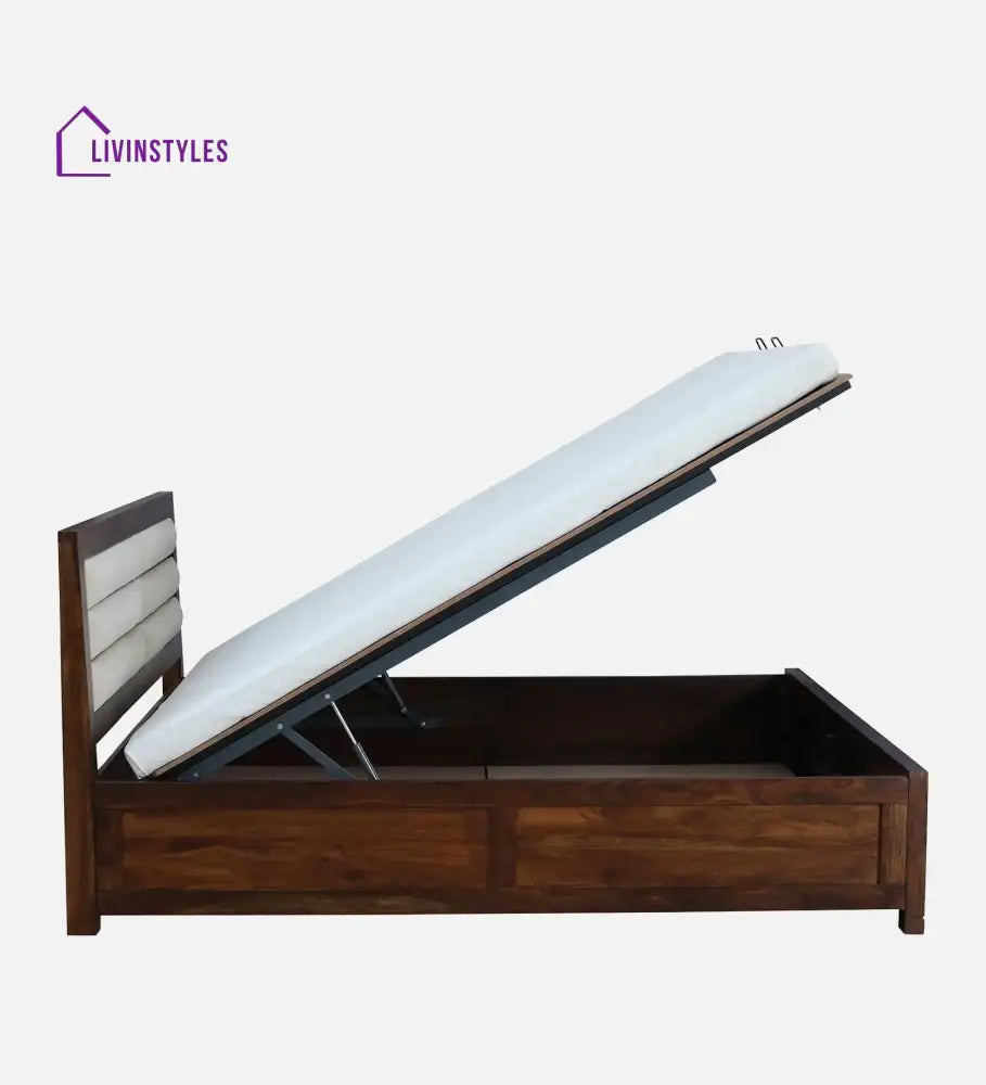 Moscow Sheesham Wood Hydraulic Storage Beds Bedroom Furniture Sets