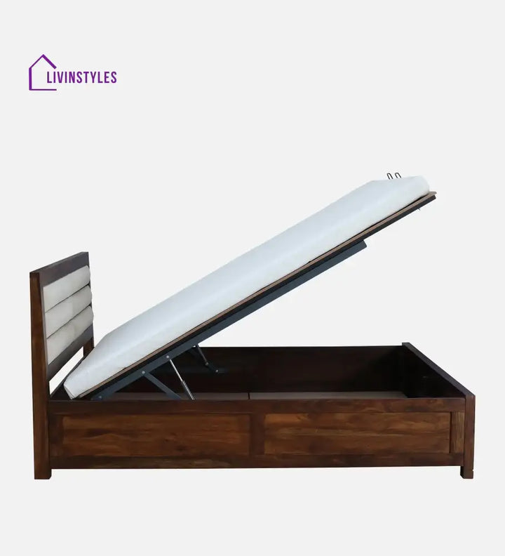 Moscow Sheesham Wood Hydraulic Storage Beds Bedroom Furniture Sets