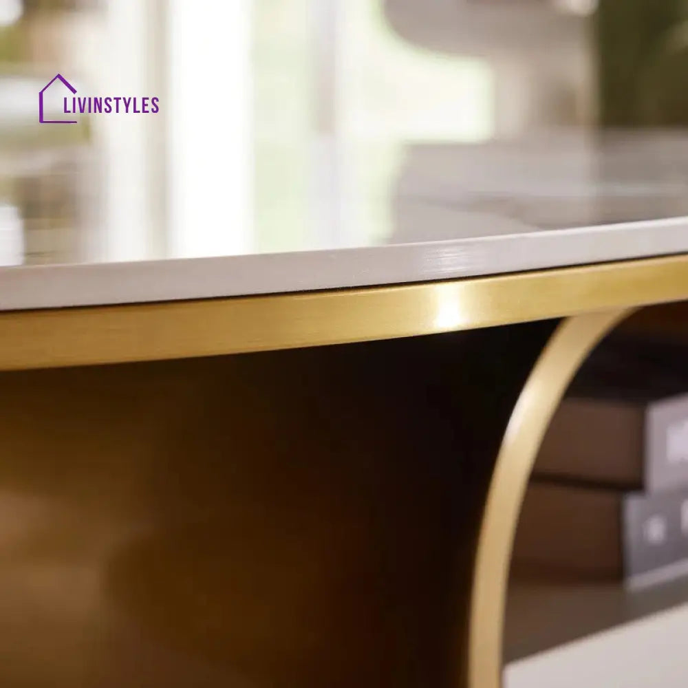 Rachna Stainless Steel Coffee Table for Living Room