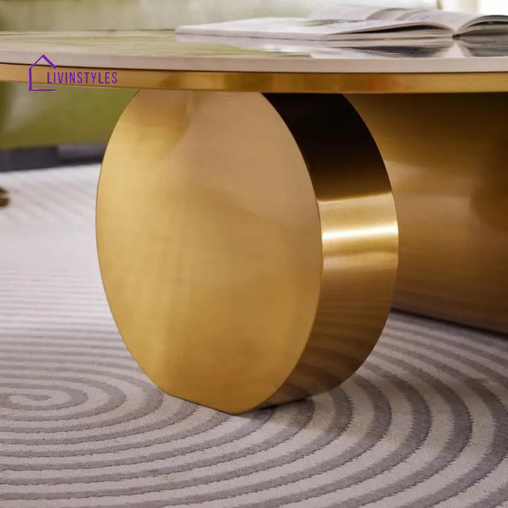 Rachna Stainless Steel Coffee Table for Living Room
