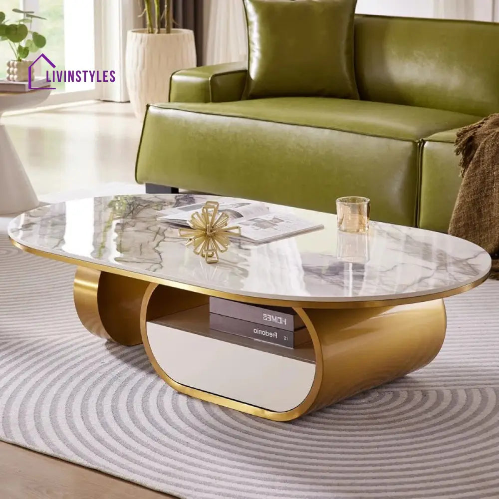 Rachna Stainless Steel Coffee Table for Living Room