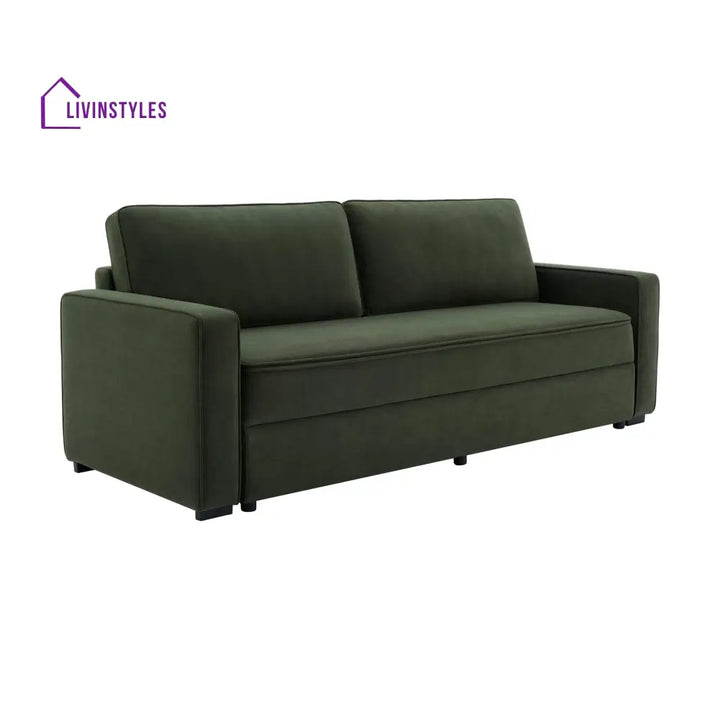 Rafael Sofa Bed - Dark Olive - Sofas