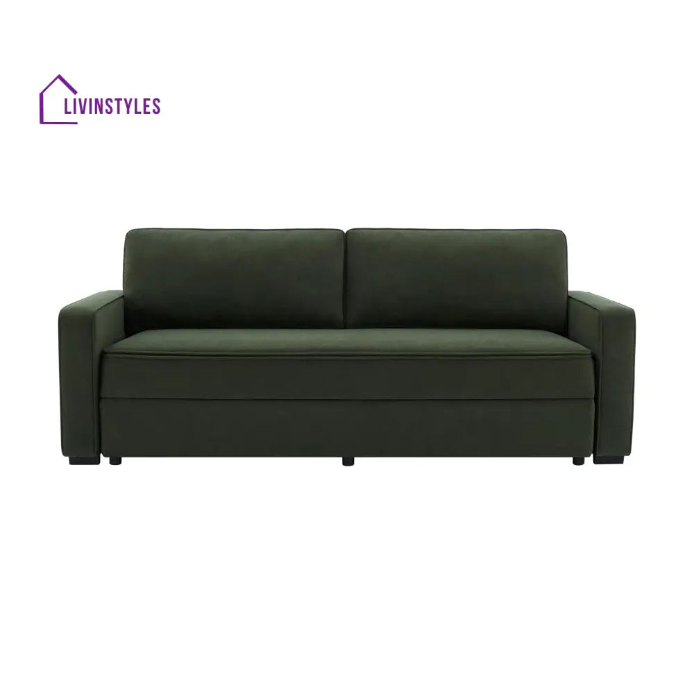 Rafael Sofa Bed - Dark Olive - Sofas