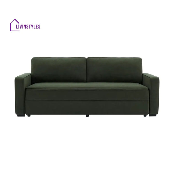 Rafael Sofa Bed - Dark Olive - Sofas