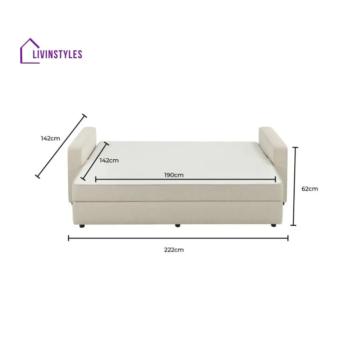 Rafael Sofa Bed - Dark Olive - Sofas