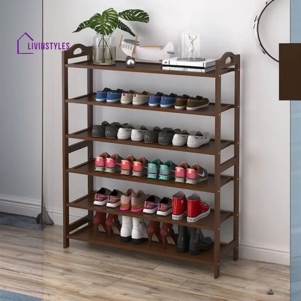 Rahul Solid Wood Shoe Rack for Hallway