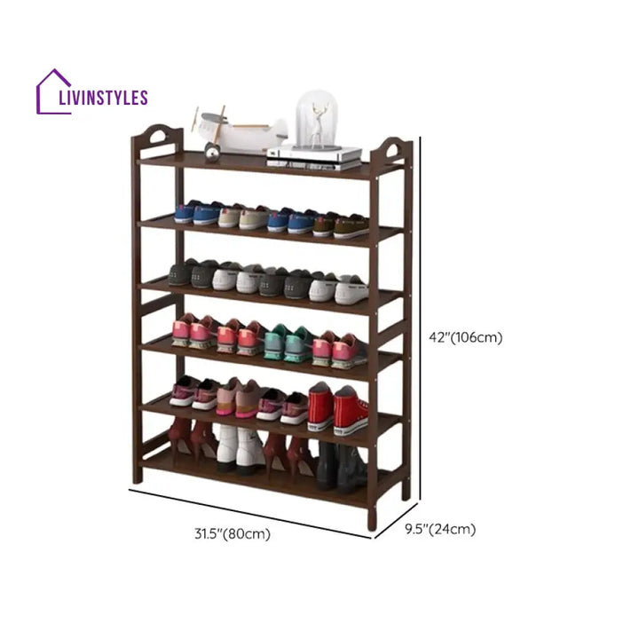 Rahul Solid Wood Shoe Rack for Hallway