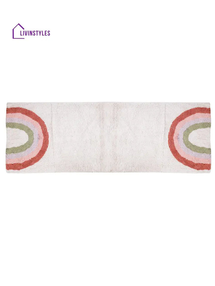 Rainbow Bath Mat Tufted Cotton Mats
