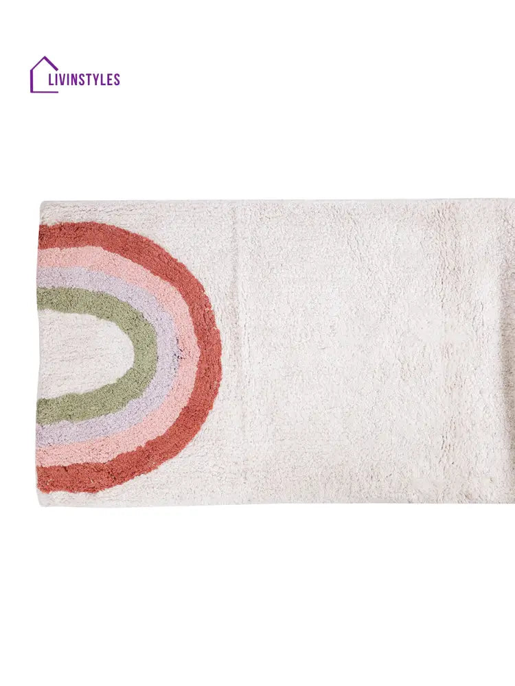 Rainbow Bath Mat Tufted Cotton Mats